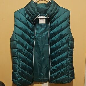 Green Puffer Vest